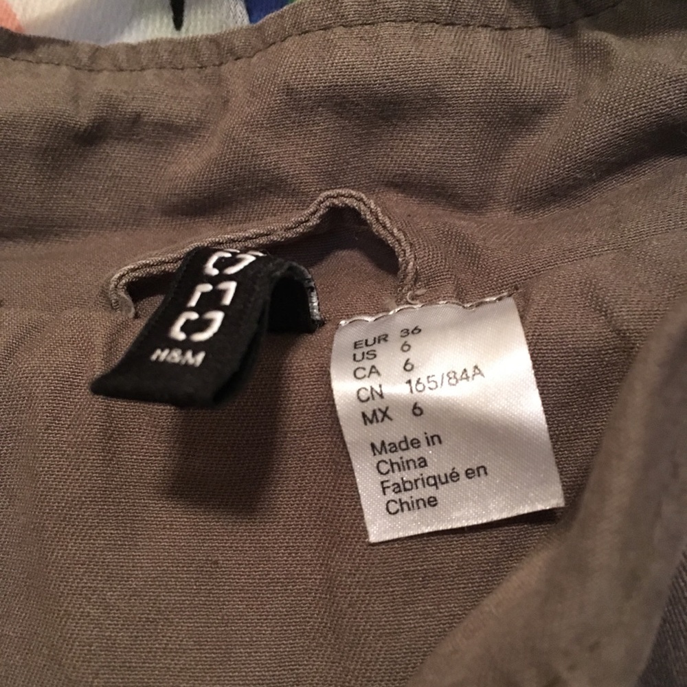H&M Army Green Jacket